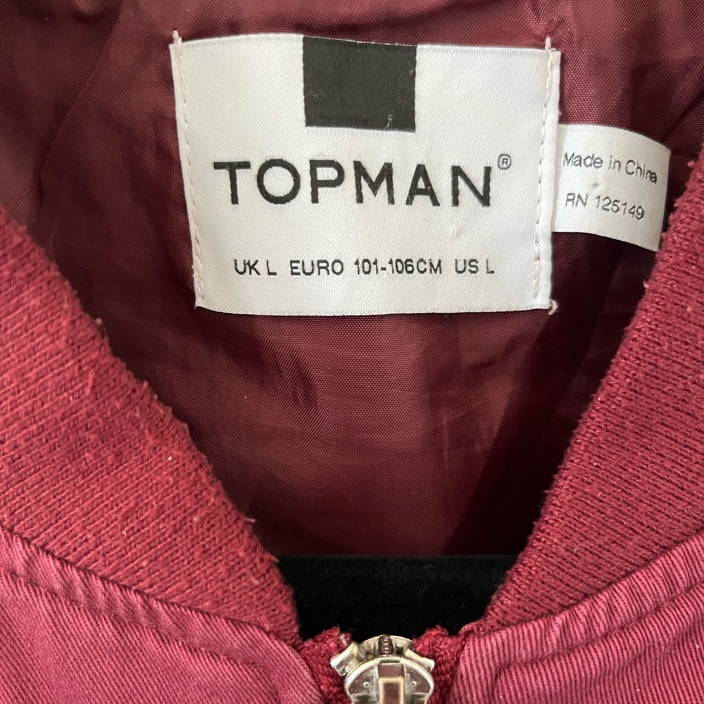 TOPMAN clamshell, zip jacket - Picture 2 of 2